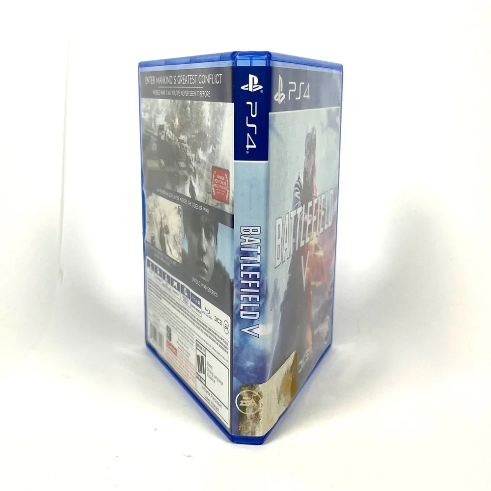 Battlefield V 5 PS4 PlayStation 4 Game EA DICE Complete CIB Case Wear Tested